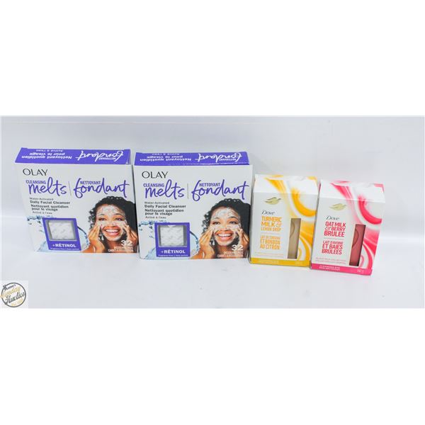 NEW 2 DOVE PLANT MILK CEANSING