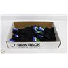 Image 1 : 12 NEW PAIRS OF BLACK COTTON GLOVES