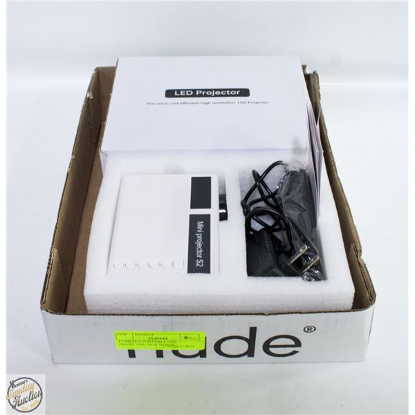 COMPACT PORTABLE LED PROJECTOR, NEW IN BOX
