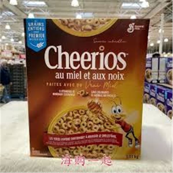 2 X 755G HONEY NUT CHEERIOS = 1.51KG TOTAL