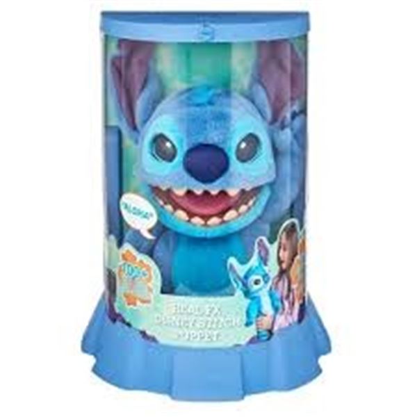 NEW W PACKAGE DISNEY STITCH PUPPET