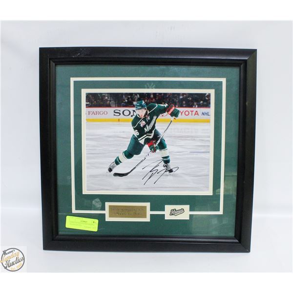 JARED SPURGEON (MINNESOTA WILDS) SIGNED