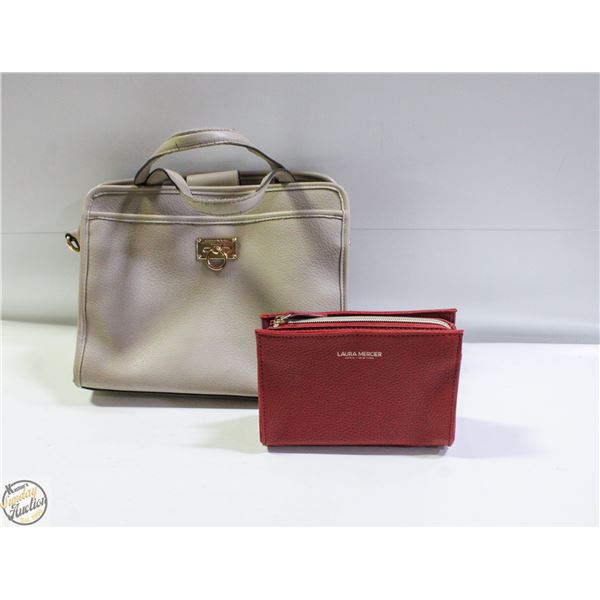 DAVID JONES NEWYORK GREY LEATHER