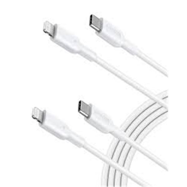 NEW W BOX 2PK ANKER 302 USB C LIGHTING CABLE