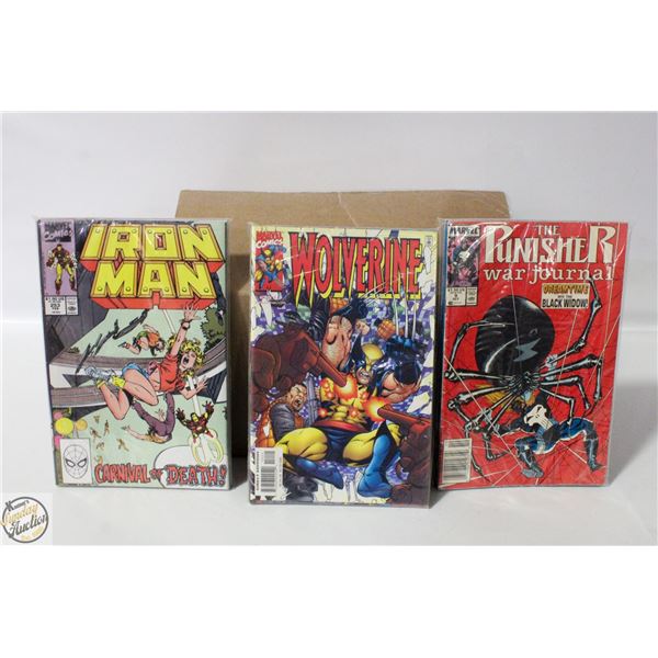 #1 ISSUE COMIC LOT, MARVEL, DC, INDY, 10 BOOKS