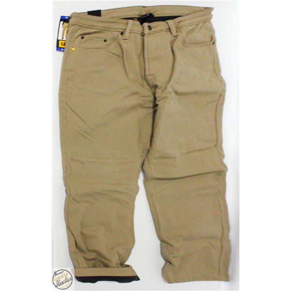 NEW MEN'S CAT INSULATED PANTS SIZE 36X30