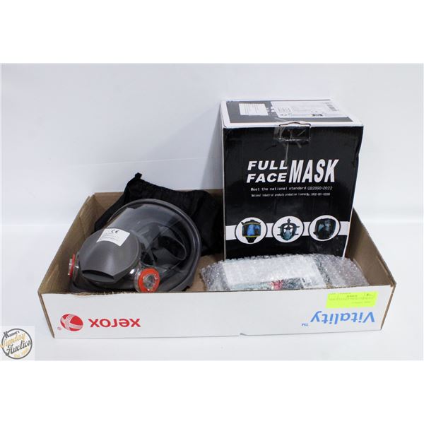 NEW FULL-FACE MASK, CARTRIDGE