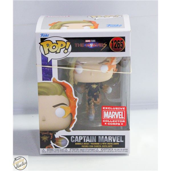 NEW FUNKO CAPTAIN MARVEL 1265 EXCLUSIVE  THE