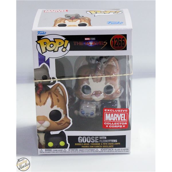 NEW FUNKO GOOSE WITH FLERKITTENS 1266 EXCLUSIVE