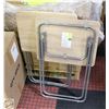 Image 1 : (2) TV DINNER SIDE TABLES