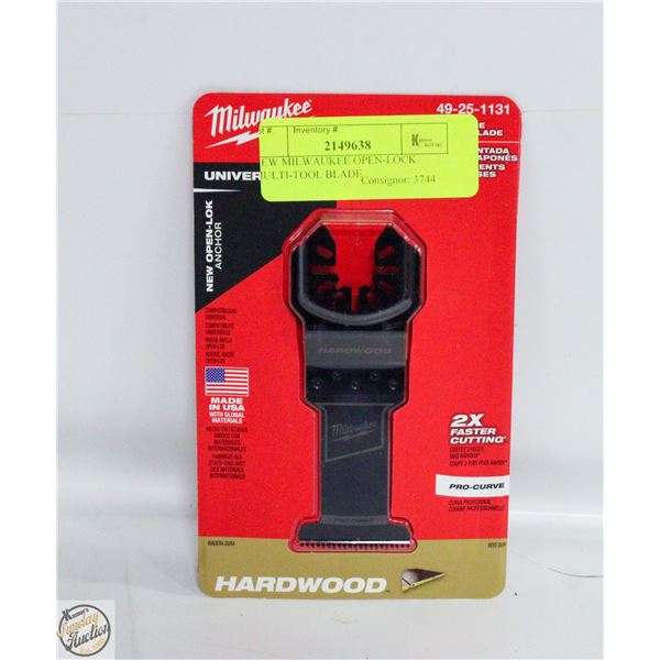 NEW MILWAUKEE OPEN-LOCK MULTI-TOOL BLADE