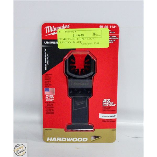 NEW MILWAUKEE OPEN-LOCK MULTI-TOOL BLADE