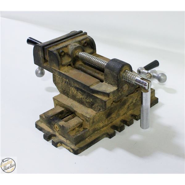 CROSS SLIDE DRILL PRESS VISE