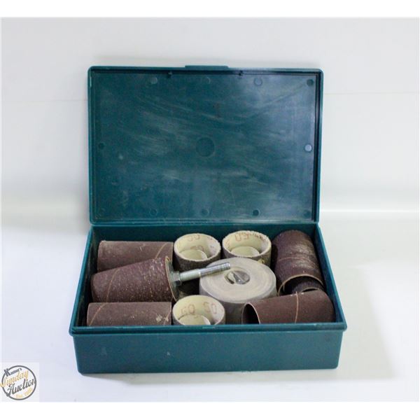 SET OF SANDING DRUMS AND SLEEVES FOR