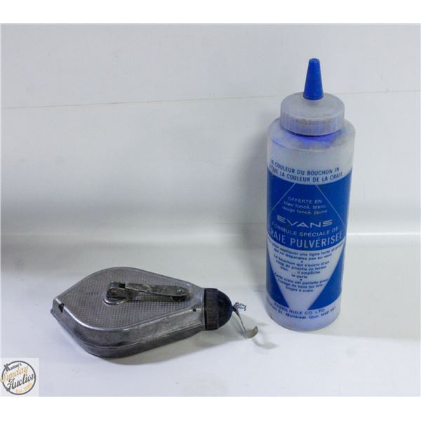 CHAULK LINE AND CHAULK