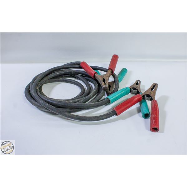 VINTAGE HEAVY DUTY BOOSTER CABLES