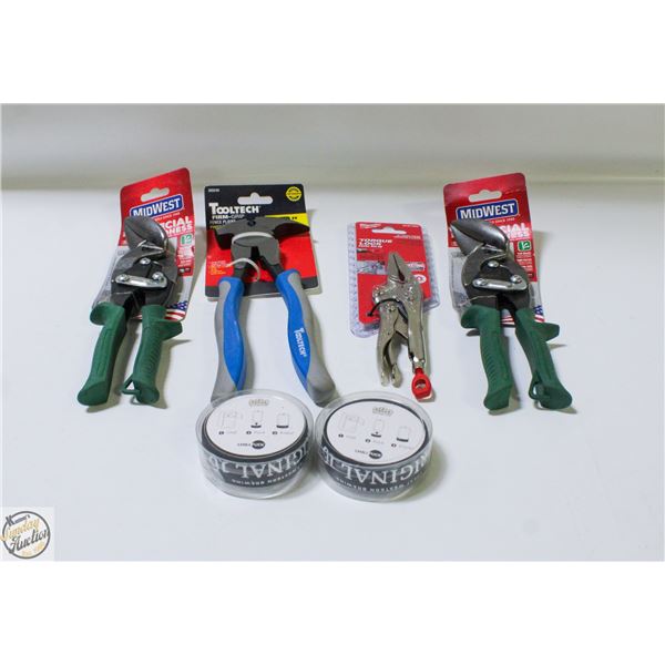 NEW TOOLS - PLIERS - MILWAUKEE AND OTHERS -