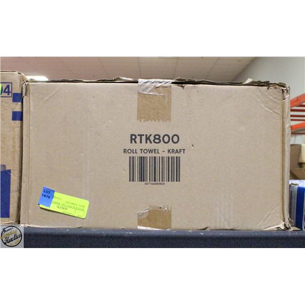 ROTEX SUPPLY INC. RK8002 TOWEL ROLL TORK-NAT