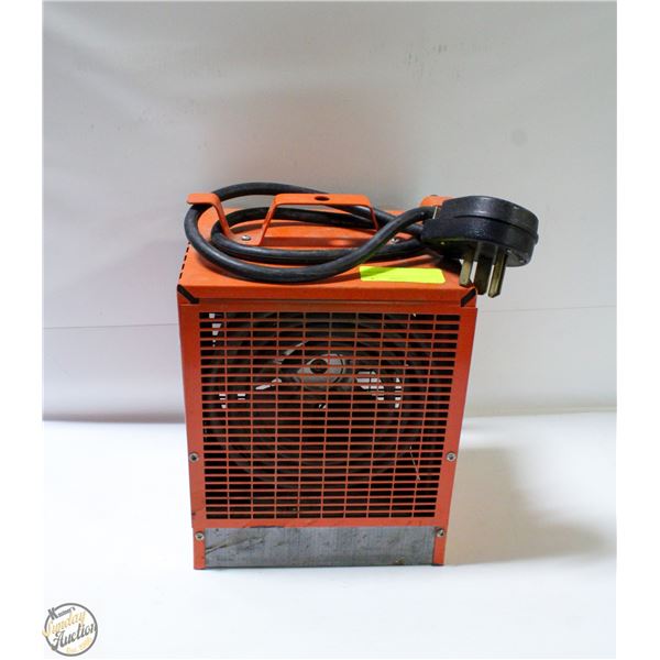 220 VOLT HEATER ORANGE COLOUR