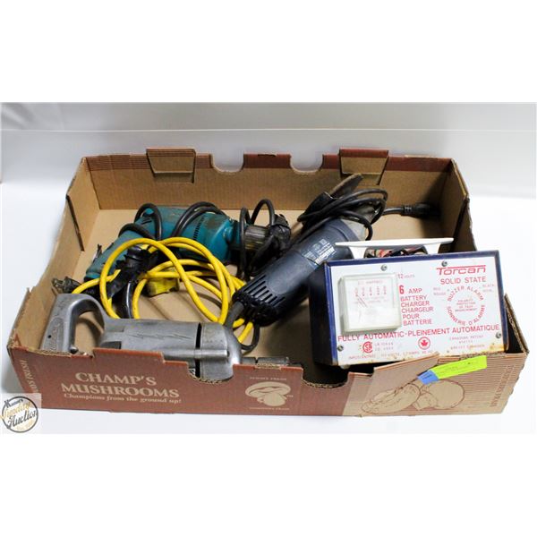 GRINDER,DRILL . MILWAUKEE LARGE DRILL