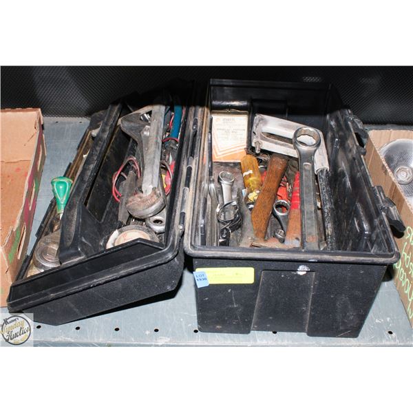ESTATE TOOL BOX LOADER WITH TOOLS 0VER 20 LBS