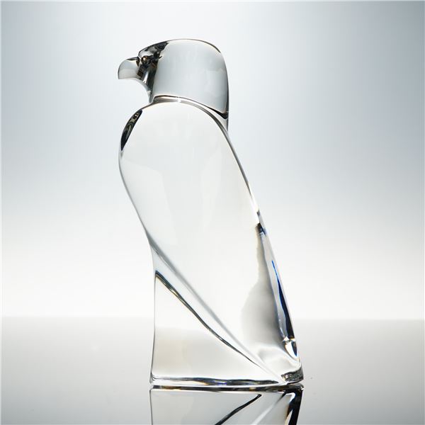 Baccarat Crystal Figurine, Maltese Falcon