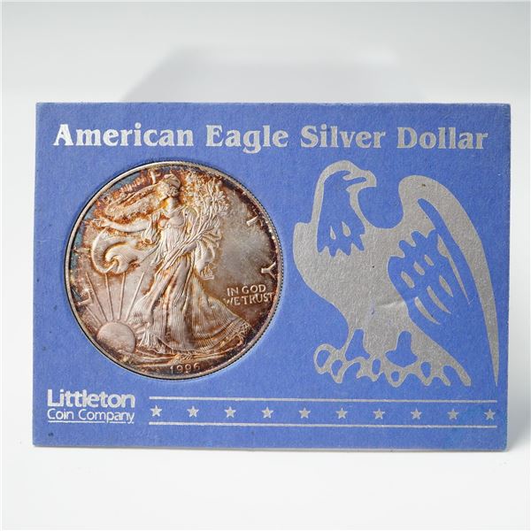 1996 American Silver Eagle Dollar Uncirculated Coin