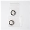 Image 1 : 2pc 2003 1/2 Troy Ounce Five Dollar Silver Rounds