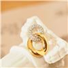 Image 1 : 18K Gold Interlocking Circle Pendant