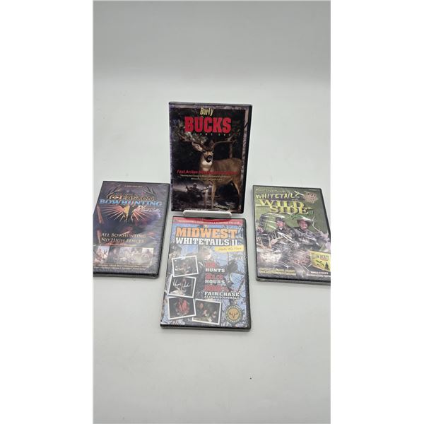 4 Hunting dvds (CK17)