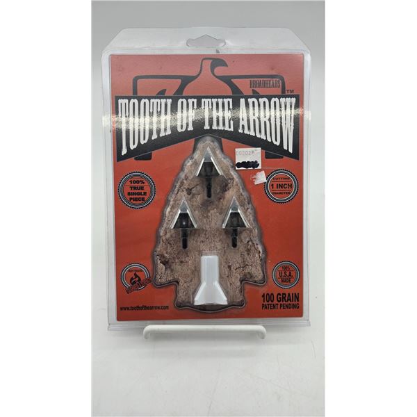 tooth of the arrow broad heads (CK17)