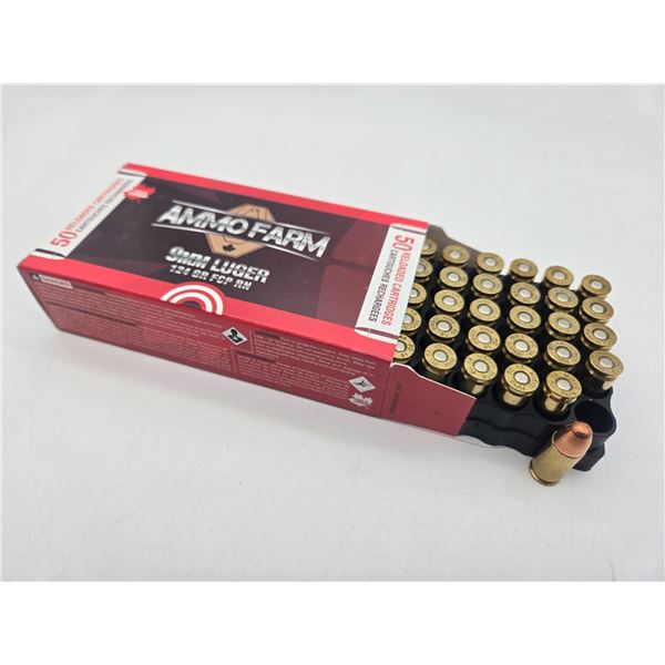 Ammo Farm 9mm Luger Ammo (CL2)