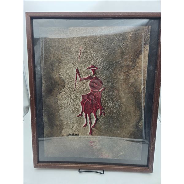 metal print of Don Quixote (CL2)