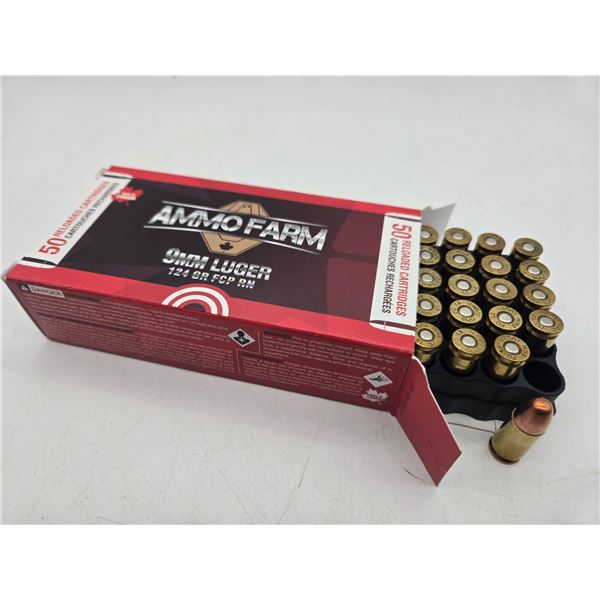 Ammo Farm 9mm Luger Ammo (CL2)