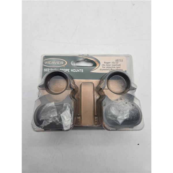 Weaver See-thru mounts (CK17)