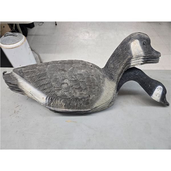 6 canada Goose decoys with heads (ck36)