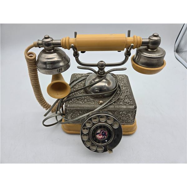 vintage style rotary telephone (crc26)