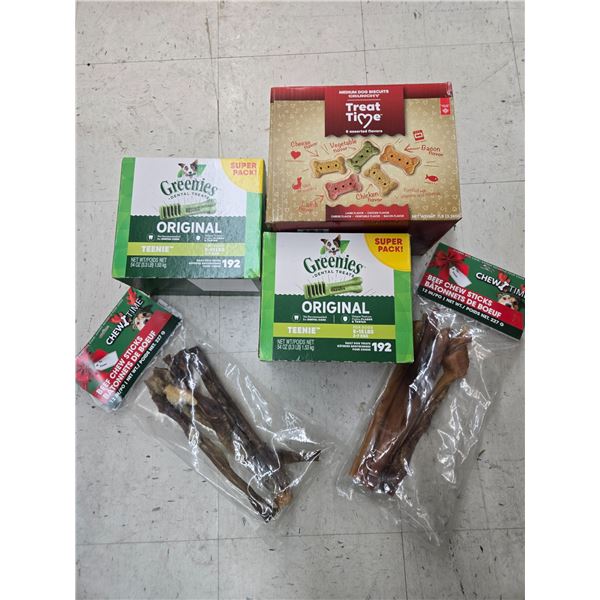 assortment of dog treats (cl2)