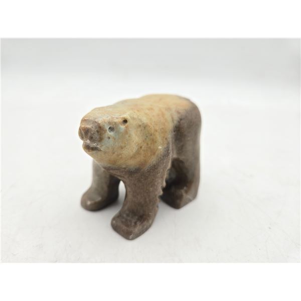soapstone carving polar bear (cl2)