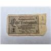 Image 1 : 1938 Deutsche Rentenbank 1 Rentenmark banknote from Germany. (cl2)