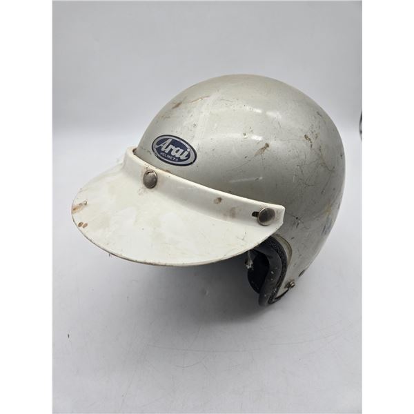 vintage Arai S-70 open-face motorcycle helmet. (cl2)