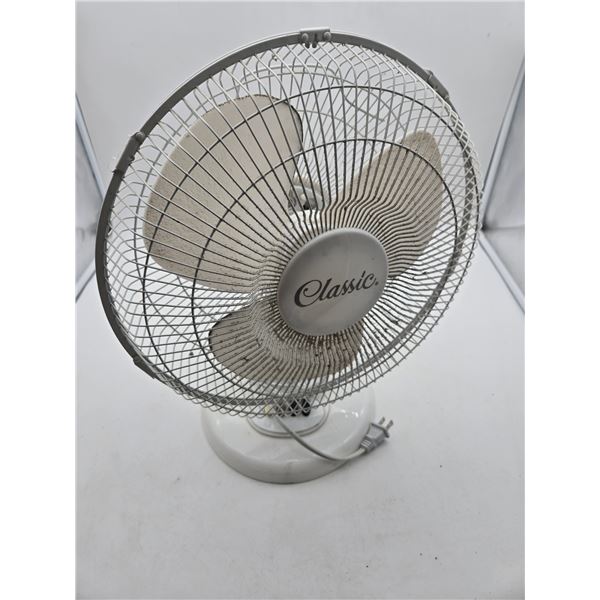 Classic brand table top fan (cl2)