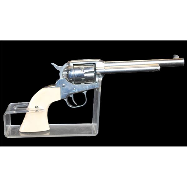 Ruger New Model Single Six Stainless Revolver- .22- 6.5" Barrel- Good Condition- #268-11598