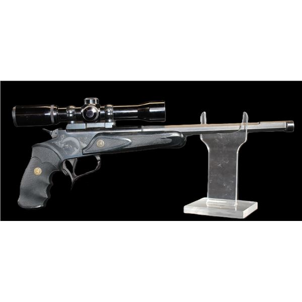 Thompson Center Super 14 Single Shot Pistol- 6MM Bullberry- 15" Barrel- Packmayr Grips And Forearm- 