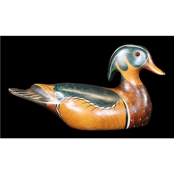 Big Sky Carvers Bozeman MT Wood Duck- 1983
