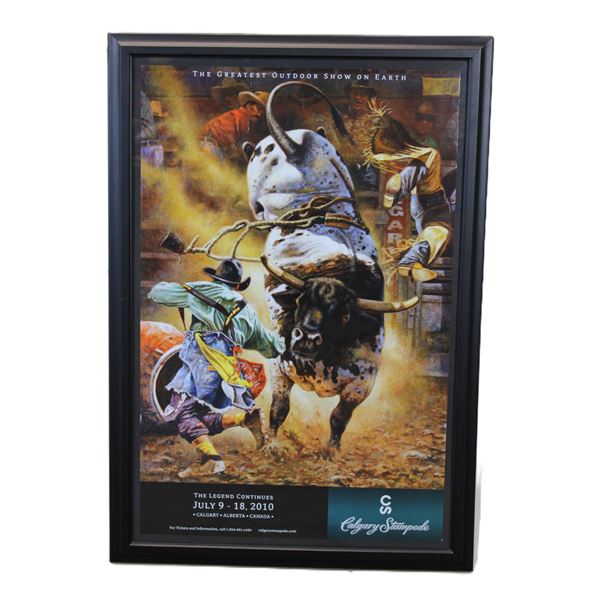 Calgary Stampede 2010 Poster- OEIZE- 40" X 27"