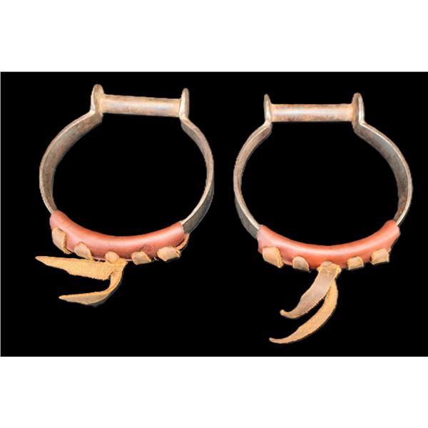Vintage Oxbox Stirrups Marked Heiser
