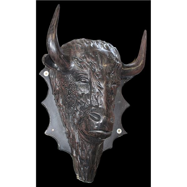 Cast Aluminum Buffalo- 22"W
