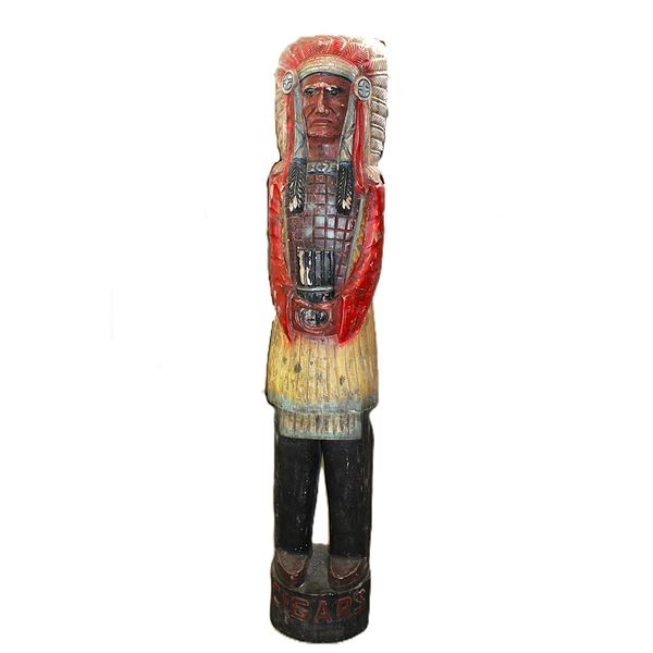 Large Cigar Store Indian- 80"