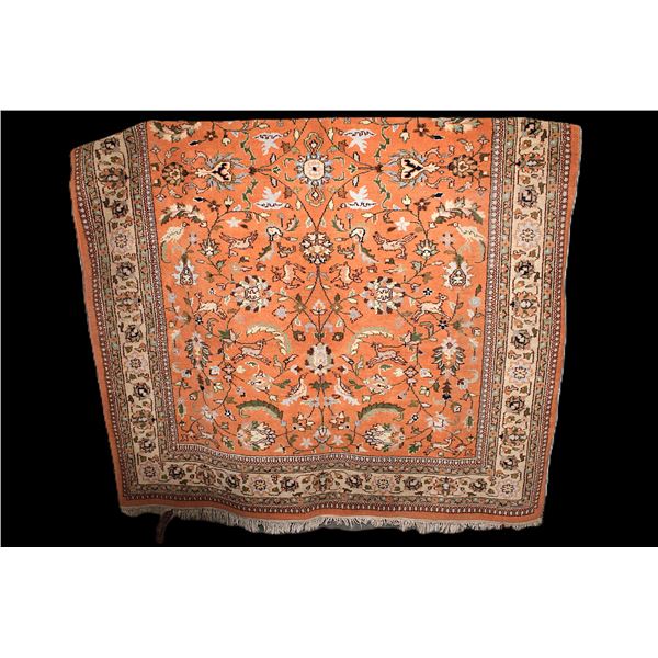 Unmarked Oriental Rug- Decent Condition- 108" X 72"